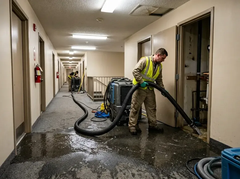 multi-unit-apartment-hallway-f-005 — frequently asked questions, Emergency Burst Pipe Water Extraction & Removal in Pequot L…